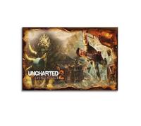 ZIWEYURB Uncharted 2 Among Thieves Game Poster Poster Decorative Painting Canvas Wall Posters And Art Picture Print Modern Family Bedroom Decor Posters 08x12inch(20x30cm)