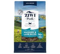 ZIWI Peak Daily Cat Mackerel & Lamb Recipe 1kg - Grain Free Air Dried Cat Food with 96% Meat, Organs & Bone