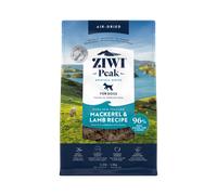 ZIWI Peak Dry Dog Food (Air-Dried) - Complete Grain Free Dog Food Dry - Raw Alternative & Toppers for Puppy/Adult/Senior - New Zealand Mackerel & Lamb Recipe - 1kg