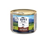 ZIWI Peak Wet Dog Food Tins - Complete Grain Free Dog Food Pate Puppy/Adult/Senior - New Zealand Beef Recipe - 12x 170g Multipack