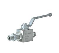 ZIWNGTBSW Straight-Through Bulkhead Diaphragm Ball Valve Carbon Steel Galvanized partition Wall Hydraulic bal(DN6)
