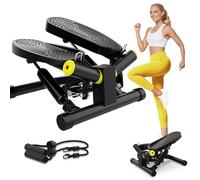 Mini Twist Stepper, Stepper Machine with 330LBS Weight Capacity, Mini Stepper for Full Body Workout, Adjustable Step Height, Smooth and Quiet, Step Machine for Men Women…