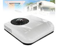 ZIXIAOS 12v/24v DC Air Conditioner Unit - Lightweight & Portable RV Roof AC for Truck, Car, Camper - 24V