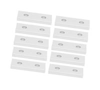 ZIXINNKC 10Pcs Joining Plate Aluminum Flat Connecting Reinforcement Vertical Connection Tool (2020)