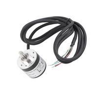 ZIXINNKC 600P/R Magnetoelectric Incremental Rotation Encoder 5V-24V AB 2-Phases Shaft 6mm