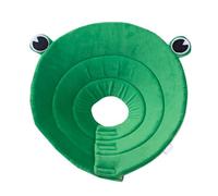 ZIXINNKC Cat Recovery Collar Prevent Licking Biting Lightweight Cute Cartoon Cotton Pet Elizabethan Collar for Post Surgery