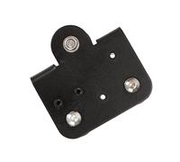 ZIXINNKC Extruder Back Support Plate with Pulley 3D Printer Parts Accessory Extruding Backplate for Ender 3 Ender 3 Pro CR-10 CR-10S S4 S5 Series 3D Printers 1Pcs