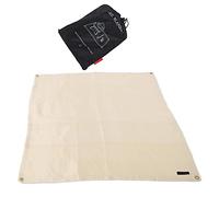 ZIXINNKC Fire Pit Mat High Temperature Fireproof Pad Outdoor Picnic Barbecue (L)
