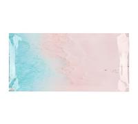 ZIXINNKC Fish Tank Background Decoration Beach Pattern 3D PVC Self Adhesive Wallpaper Aquarium Decor Beautiful & Vibrant Colors Material (61 * 41cm)