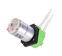 ZIXINNKC GROTHEN DC 12V Dosing Pump Peristaltic Pump Mini Water Liquid Pump Peristaltic Tube Self-Priming Function for Aquarium Lab Analysis Dosing Additives, Flat Panel Style (2mmX4mm)