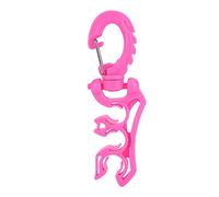 ZIXINNKC Keep Diving Underwater Diving BC Hose Holder Clip Buckle Hook (Rose Red)
