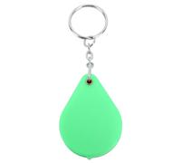 ZIXINNKC Magnifier Keychain 10X Magnification Foldable Portable Mini Magnifying Glass with Key Ring for Outdoor Reading (Green)