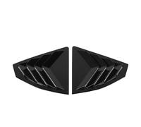 ZIXINNKC REAR SIDE WINDOW LOUVER SHUTTER TRIM COVER GLOSSY BLACK FOR STI VB 2022 SPORTY LOOKS