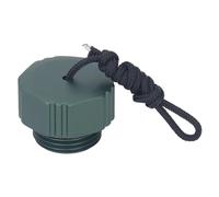 ZIXINNKC Scuba Diving Regulator Dust Cap Threaded Aluminum Alloy First Stage Din Scuba Tank Valve Dust Protector Cap (Blackish Green)