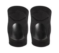 ZIXINNKC Soft Breathable Dancing Knee Pads Padded Sponge Sports Knee Support Thickened Knee Brace (L)