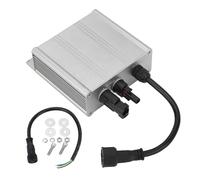 ZIXINNKC Solar Micro Inverter Grid Tie MPPT Pure Sine Wave PV Charging Controller 120V AC230V Automatic Identification (180W)