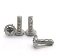 Zixinz-Socket Cap Screws 20PCS M2 M2.5 M3 M4 M5 304 Recessed Head Padded Screw Computer Case Fixed Motherboard Screws With Washer, Corrosion-resistance(14mm(20PCS),M5)