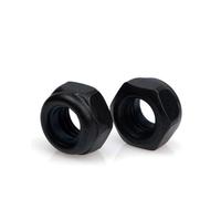 Zixinz-Socket Cap Screws M2M2.5M3M4M5M6M8M10M12M14M16M20M22M24Nylon Lock Insert Nut Metric Thread Hex Self-locking Locknut 304 Stainless Steel Black, Corrosion-resistance(Wite Zinc Plated,M14 (3pcs))