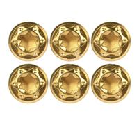 Zixinz-Socket Cap Screws Titanium Bolt M6/M8x10/15/20/25/30/35/40/45/50/55mm Fancy Fange Head Screws For Motorcycle Parts, Corrosion-resistance(Gold,30mm)