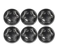 Zixinz-Socket Cap Screws Titanium Bolt M6/M8x10/15/20/25/30/35/40/45/50/55mm Fancy Fange Head Screws For Motorcycle Parts, Corrosion-resistance(Black,25mm)