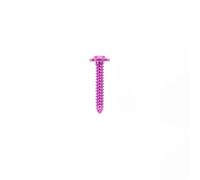 Zixinz-Socket Cap Screws Titanium Screw M4 M5 M6 X 10 12 14 16 20 25 30 35 40mm Self-Tapping Button Torx Screw For Motorcycle Bike Shell Screws 1pc, Corrosion-resistance(Purple,M6x1.0x25mm)