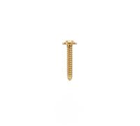 Zixinz-Socket Cap Screws Titanium Screw M4 M5 M6 X 10 12 14 16 20 25 30 35 40mm Self-Tapping Button Torx Screw For Motorcycle Bike Shell Screws 1pc, Corrosion-resistance(Gold,M6x1.0x25mm)