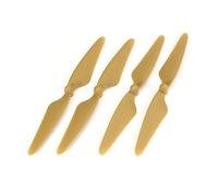 ZIxmix Propeller With Screws 2 Pairs Original/Fit For Hubsan H501S-05B/H501S-06B CW/CCW Propeller Blade RC Part/Fit For Hubsan H501S RC Quadcopter RC Drone Silent Flight Accessory (Color : Yellow)