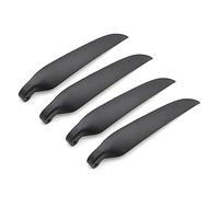 ZIxmix Propeller With Screws 4PCS HY Electric Model Glider Flying Folding Paddle Dia 7-11inch Black Folding Propeller/Fit For RC Airplane Parts Silent Flight Accessory (Color : 2 pairs 9x6)