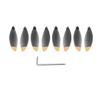 ZIxmix Propeller With Screws 8pcs Propeller Props/Fit For Parrot Anafi 4K Camera Drone CW CCW Replacement Accessory Spare Parts Wing Fans Blade With Tool Kits Silent Flight Accessory (Color : G)