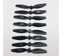 ZIxmix Propeller With Screws F8 Propeller Blades Props/Fit For 4DRC Fast Mini Brushless Engine Rc Drone Quadcopter Spare Parts Silent Flight Accessory (Color : 8Pcs)