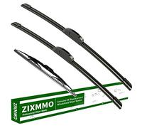 ZIXMMO 26"+20" windshield wiper blades with 16" Rear Wiper Blades Set Replacement for Chrysler Town & Country 2008-2016,Dodge Grand Caravan 2008-2019-Original Factory Quality，Easy Install (Set of 3)