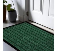 ZIYA HOMES Green Doormat 60x180 cm - Rubber Mat Indoor & Outdoor Heavy Duty Floor Mat - Non Slip Rubber Back - Dirt Trapper mat - Washable Doormats Rug, Barrier Mat Super Absorbent Front Doormat