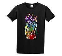 ziyang Men's Custom Homestuck Retro and Simplicity Short Sleeve T-Shirt Black XL