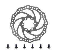 ziyany Disc Brake With 6 Holes Compatible With IScooter IX3 IX4 IX7 Pro Electric Scooter Brake Disc Durable Disc Brake Rotor(2psc)