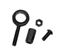 ziyany Electric scooter parts Shaft Locking Screw Compatible With Xiaomi M365 Electric Scooter Compatible With M365 Pro Folding Ring Pull Screws Replacement Parts(Locking screw black)