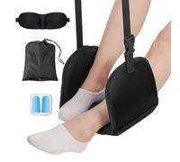 Ziyero Foot Hammock for Flight Adjustable Airplane Foot Hammock Leg Hammock for Flight Flight Accessories for Long Haul Flights for Long Flight Plane Travel Foot Leg Rest
