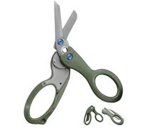 Ziyero Trauma Shears Paramedic Scissors First Aid Scissors for Nurses First Aid Medical Paramedics Emergency Medical Nurse Bandage, Green