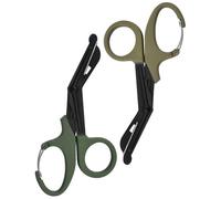 Ziyero Trauma Shears Paramedic Scissors First Aid Scissors Medical Scissors Nurse Scissors Bandage Scissors Nursing Scissors for Nurses First Aid Medical Paramedics Emergency, Green