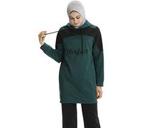 ziyimaoyi Muslim Women Tracksuit Tops (2XL, Green)