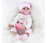 ZIYIUI 22 inch 55cm Reborn Baby Dolls Realistic Baby Doll with Soft Cotton Body That Look Real Lifelike Preemie Baby Dolls Soft Baby Toys for Kids