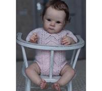 ZIYIUI 22 inch Reborn Baby Dolls Lifelike Reborn Babies Girls Toys for Kids Gifts 55cm Soft Silicone Limbs PP Cotton Body Lifelike Newborn Toy Reborn Baby Toddler Xmas Gift
