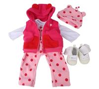 ZIYIUI Reborn Baby Dolls Clothes New reborn Babies Clothing Fit Suit for 20-22 inch Dolls