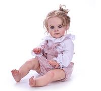 ZIYIUI Reborn Baby Dolls Girl 20 inch 50CM Realistic Baby Doll That Look Real Looking Babies Real Silicone Baby Doll Soft Bodied Life Size Baby Dolls For Girls