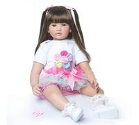 ZIYIUI Reborn Baby Dolls Girl 24inch Realistic Baby Dolls Have the Soft Body, She Looks and Feels Just like a Real-life Lifelike Baby