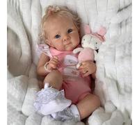 ZIYIUI Reborn Baby Dolls Girls 19 Inches Reborn Doll Handmade Washable Reborn Babies Soft Vinyl Body with Anatomically Correct, Baby Doll Looks Like a Real Baby