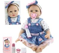 ZIYIUI Reborn Dolls 22 Inch 55cm Reborn Baby Dolls Lifelike Handmade Vinyl Soft Silicone Reborn Baby Newborn Kids Toys Gift