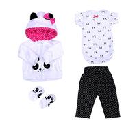 ZIYIUI Reborn Dolls Clothes 22 inch Outfit Accessories 6pcs Set for 20-22 Inch Baby Doll Newborn Girl&Boy