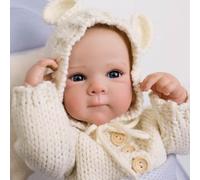 ZIYIUI Reborn Dolls Girl 19 Inches Reborn Baby Doll Handmade Washable Reborn Babies Soft Vinyl Body She Looks and Feels Just like a Real-life Lifelike Baby
