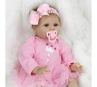 ZIYIUI Reborn Dolls Girls 22 inch 55cm Realistic Soft Silicone Vinyl Reborn Babies Real Life Baby Dolls Girls Suitable for Ages 3+ Toys Gifts