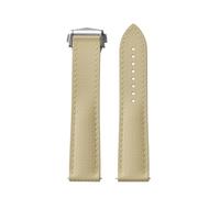 ZIYIWANG Fluorine Rubber Strap 20mm 22mm Flat Edge Quick Release Watch With Tropical Texture Soft And Sweat Resistant(Khaki,22MM_BLACK BUCKLE)